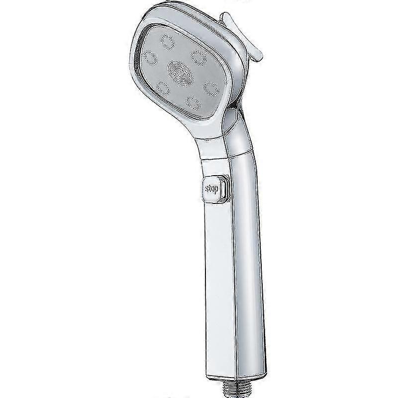 Pressurised Shower Head 4 Modes Handheld High Pressure Water Saving Showerhead