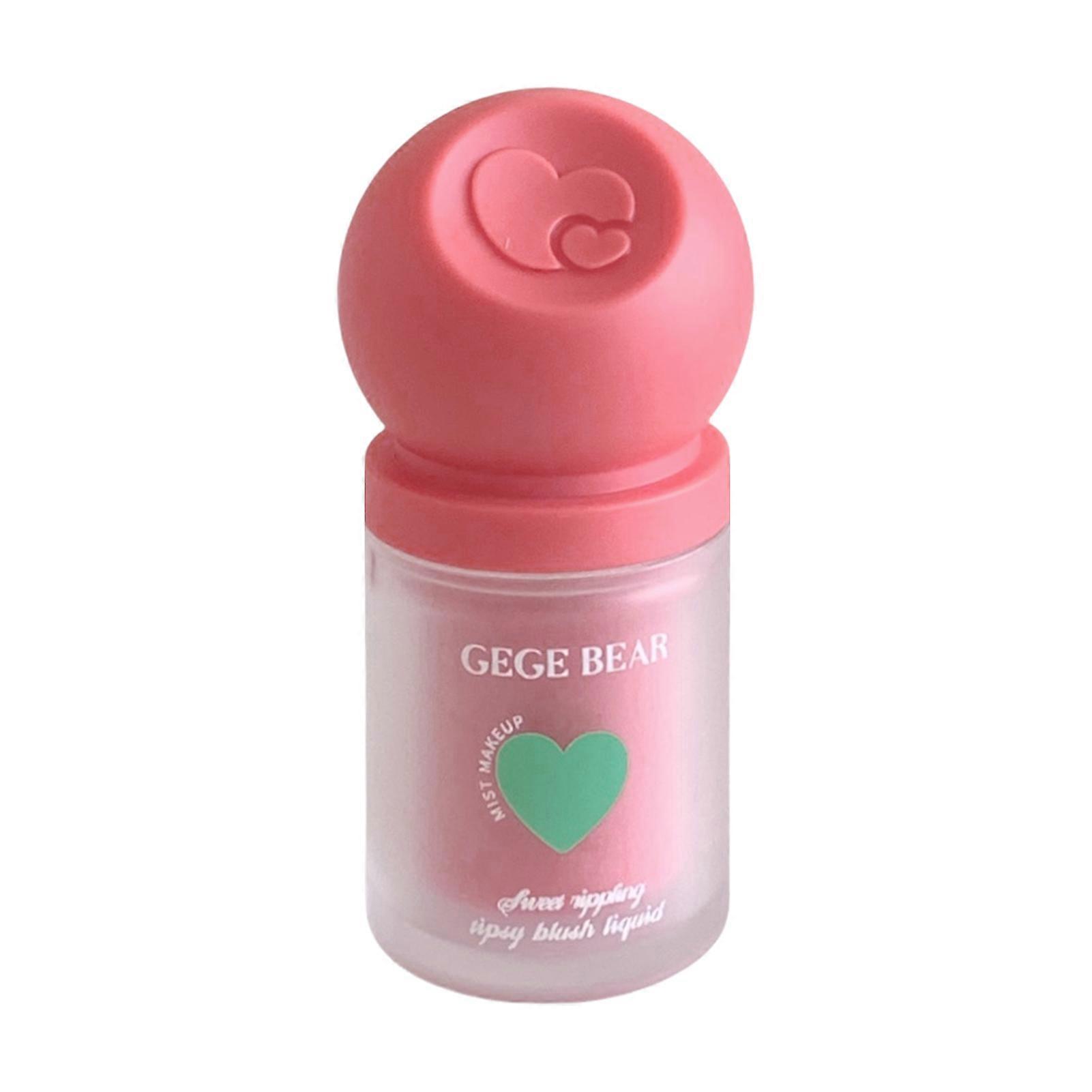 Liquid Blush Drops for Cheeks Natural-Looking Liquid Cream Blush Applicator For On-The-Go Touch-Ups