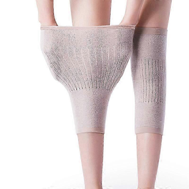 1 Pair of Cashmere Warm Knee Pads Knee Support for Arthritic Joints Knee Pads Leg Pads Not Bloated Skin Friendly