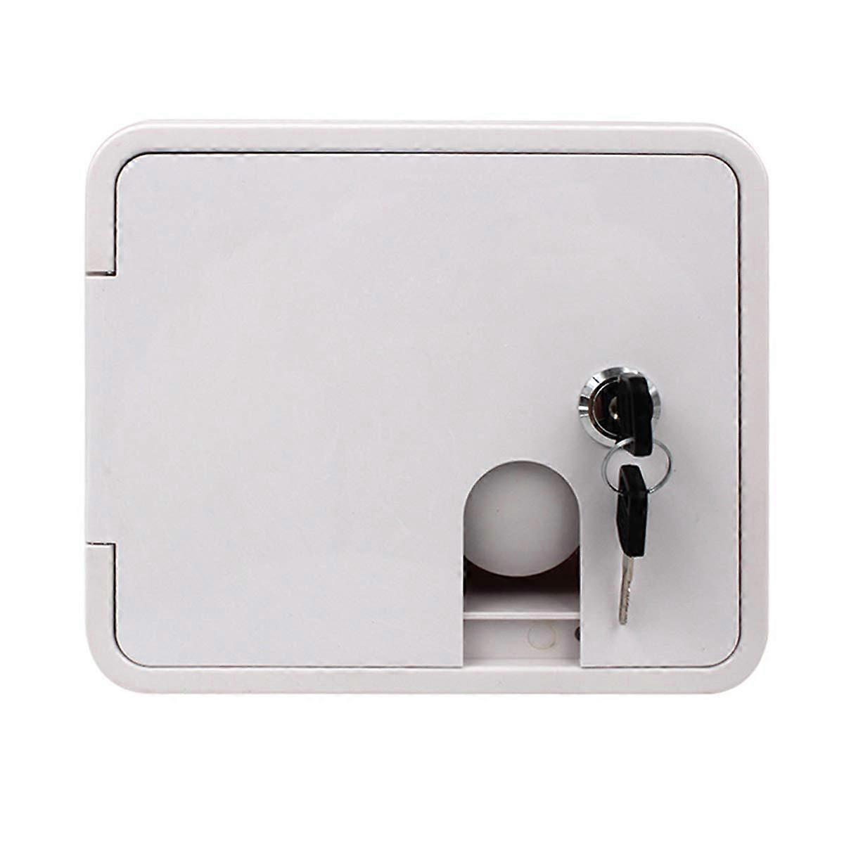 1/2 inch Vent Lockable Gravity Water Filler Hatch Inlet For Boat Caravan RV Marine 2