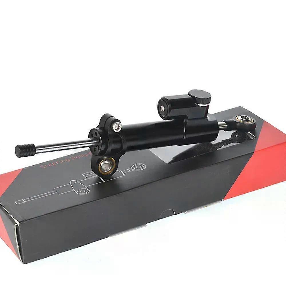 con CNC Steering Damper Stabilizer and Titanium Bracket Mounting For Kawasaki Ninja 300 NINJA300 EX300 2013-2017 2014 2015