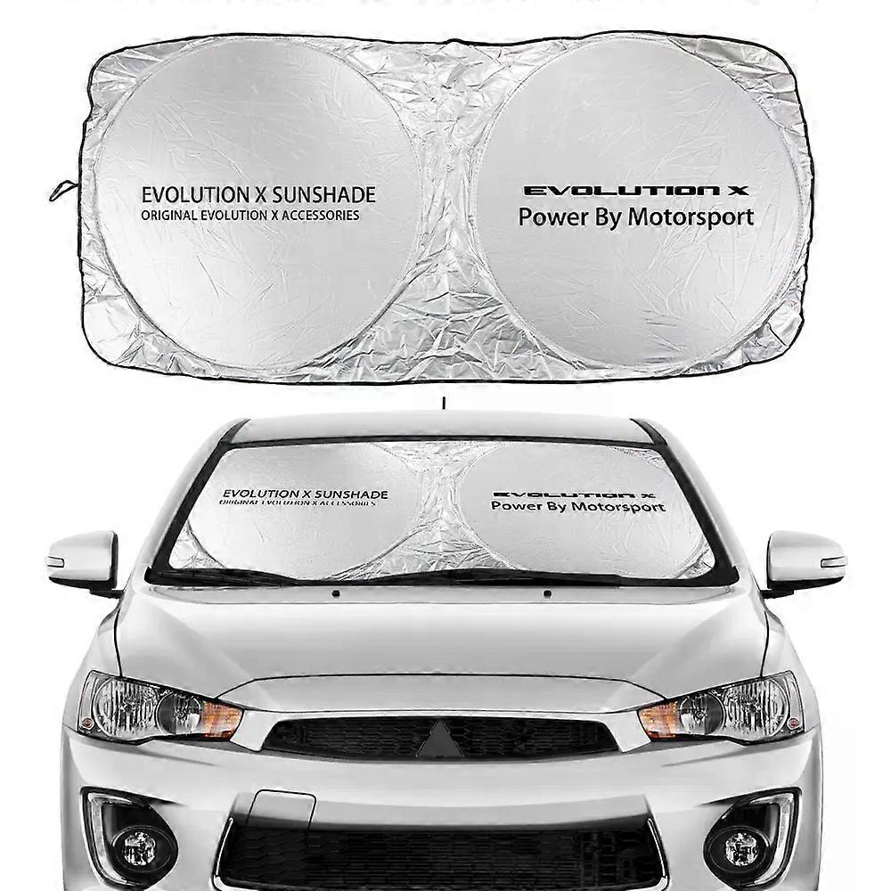 Car Windshield Sunshade Suitable for Mitsubishi ASX Cetition Colt Delica Evolution L200 Lancer Lancer EX Outlander Ralliart Triton