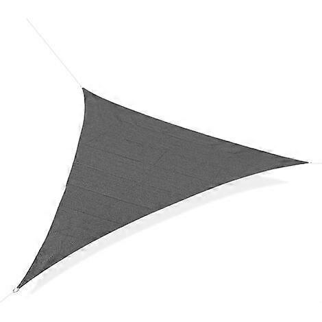 Triangular shade sail - 5 x 5 x 5 m - high density polyethylene - UV resistant