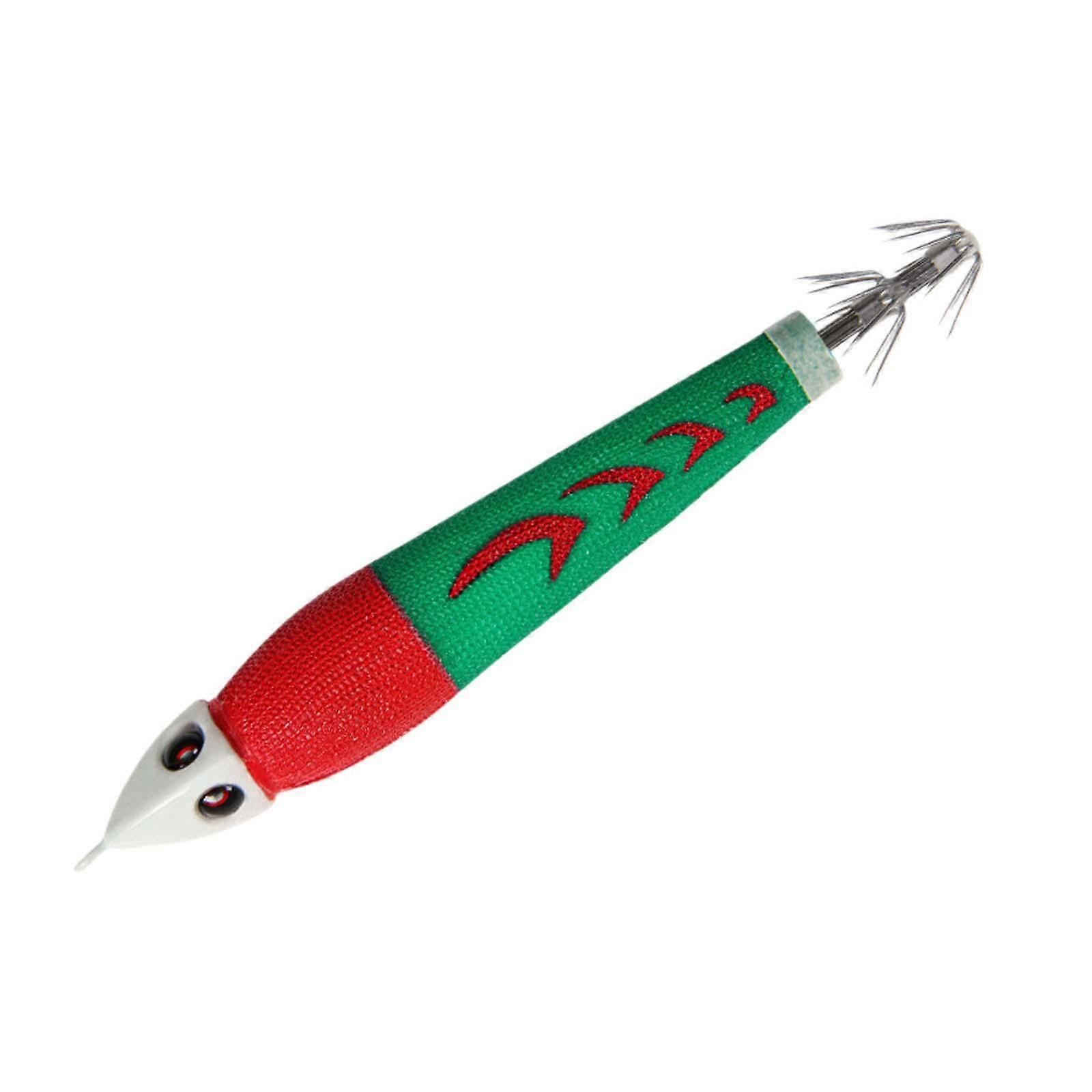 Luminous Squid Jig Hook Squid Lures Double Layer Hook High Strength Sturdy