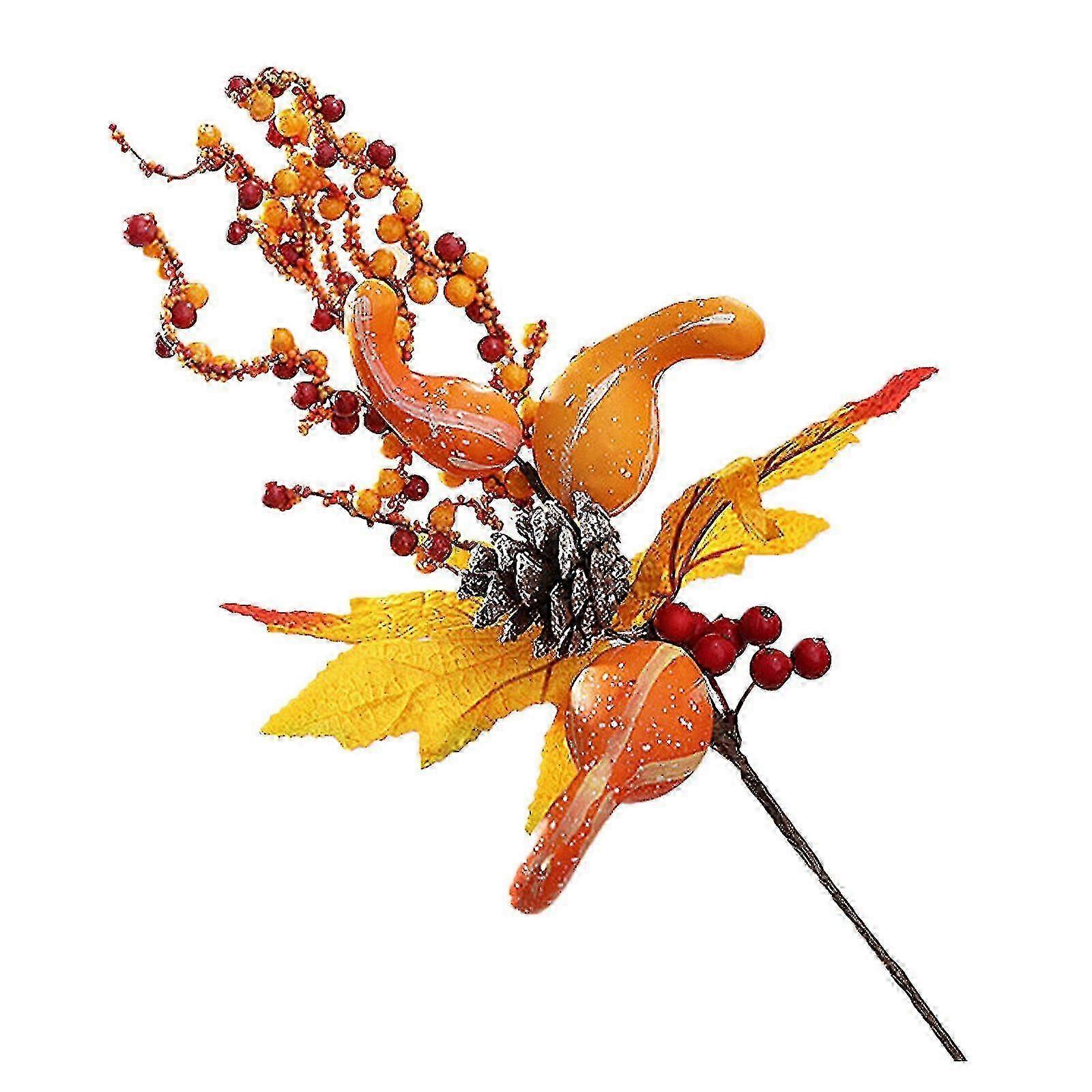 2025 Artificial Halloween Flower Branch