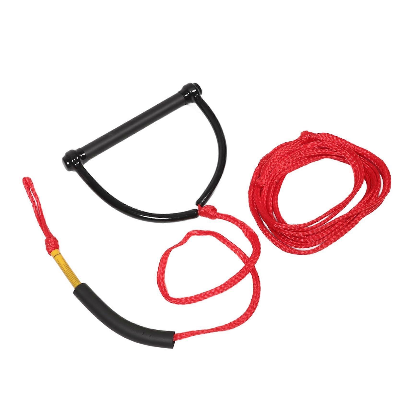 Wakeboard Rope for Water Sports - 65ft Durable PP Red Rope Perfect for Kneeboarding, Wakesurfing, and Water Skiing