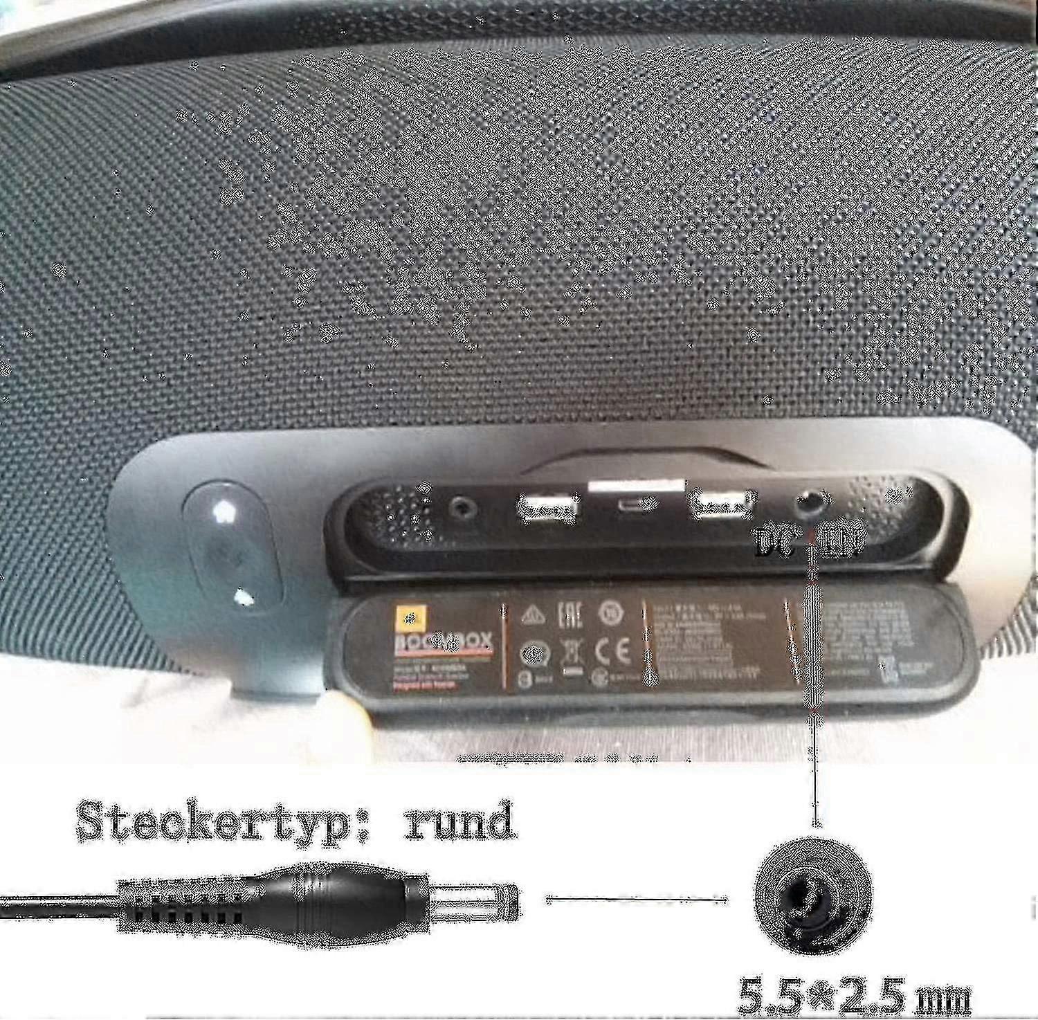 شاحن 90 واط متوافق مع Jbl Boombox ، boombox-2 ، xtreme ، ، xtreme-2 ، شريط استوديو ساوند بار ، رابط 300 بلوتوث Speake-o Wigslar