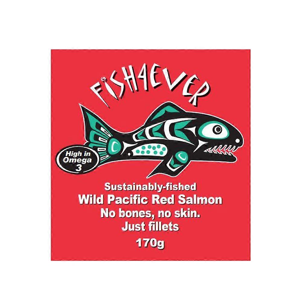 Fish4Ever Wild Pacific Red Salmon Filleted 170g