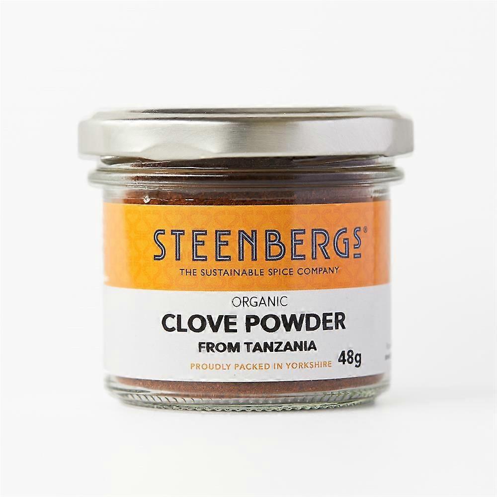Steenbergs قرنفل عضوي مطحون إلى مسحوق 48 جم
