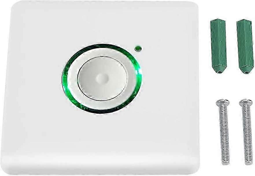 Wall Timer Switch, AC110 220V Outdoor LED Touch Delay Timer Switch 16 Levels Delay Settings Digital Countdown Timer