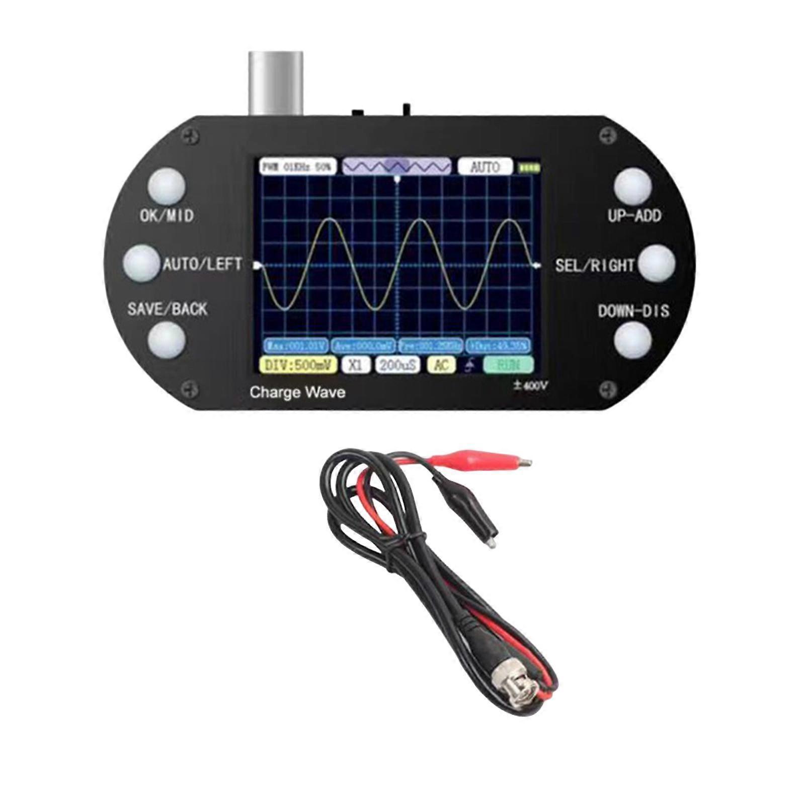 Digital Oscilloscope Transistor Tester,Sampling Rate 200kHz , 2.4 inch Screen,