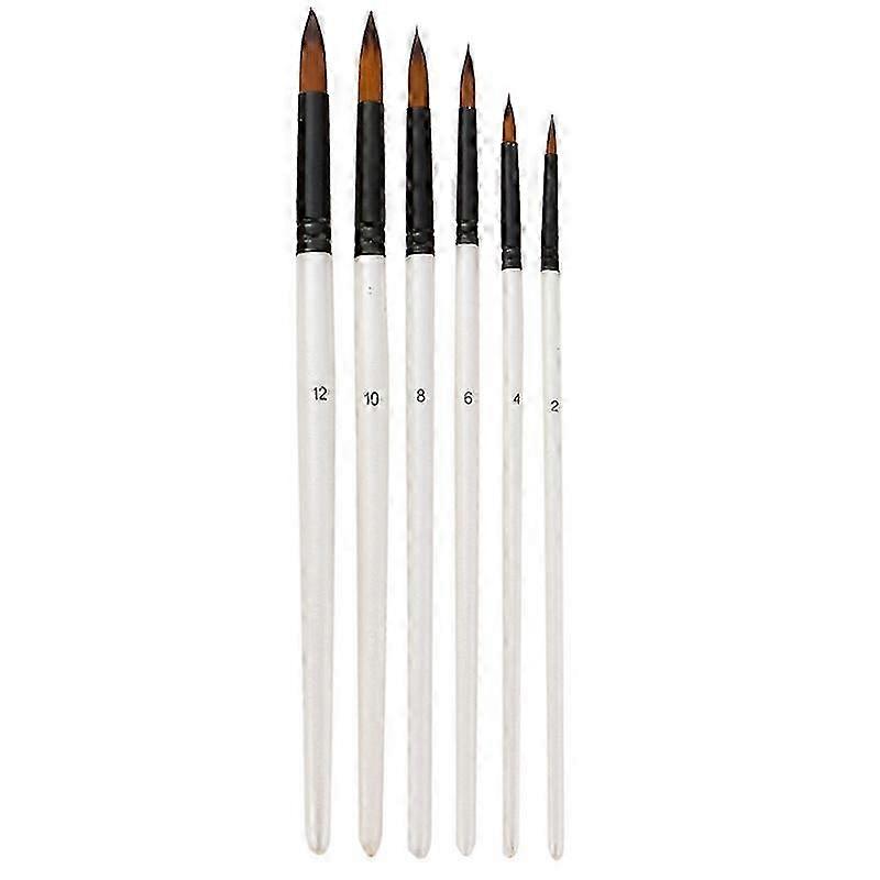 2025 Zhuting Nylon Wool Stick Gouache Brush Set