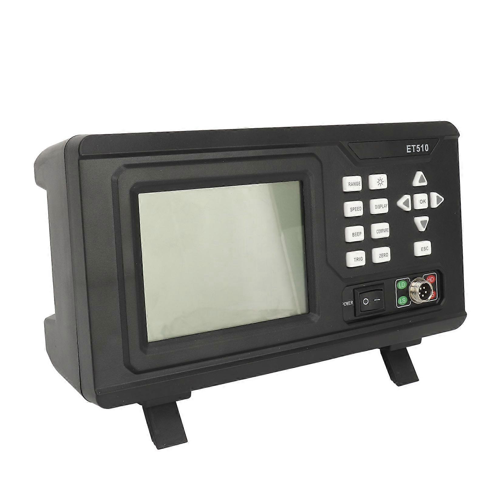DC Low Resistance Meter 10uΩ to 5kΩ LCD Backlit Display Portable Milliohm Tester Micro Ohmmeter
