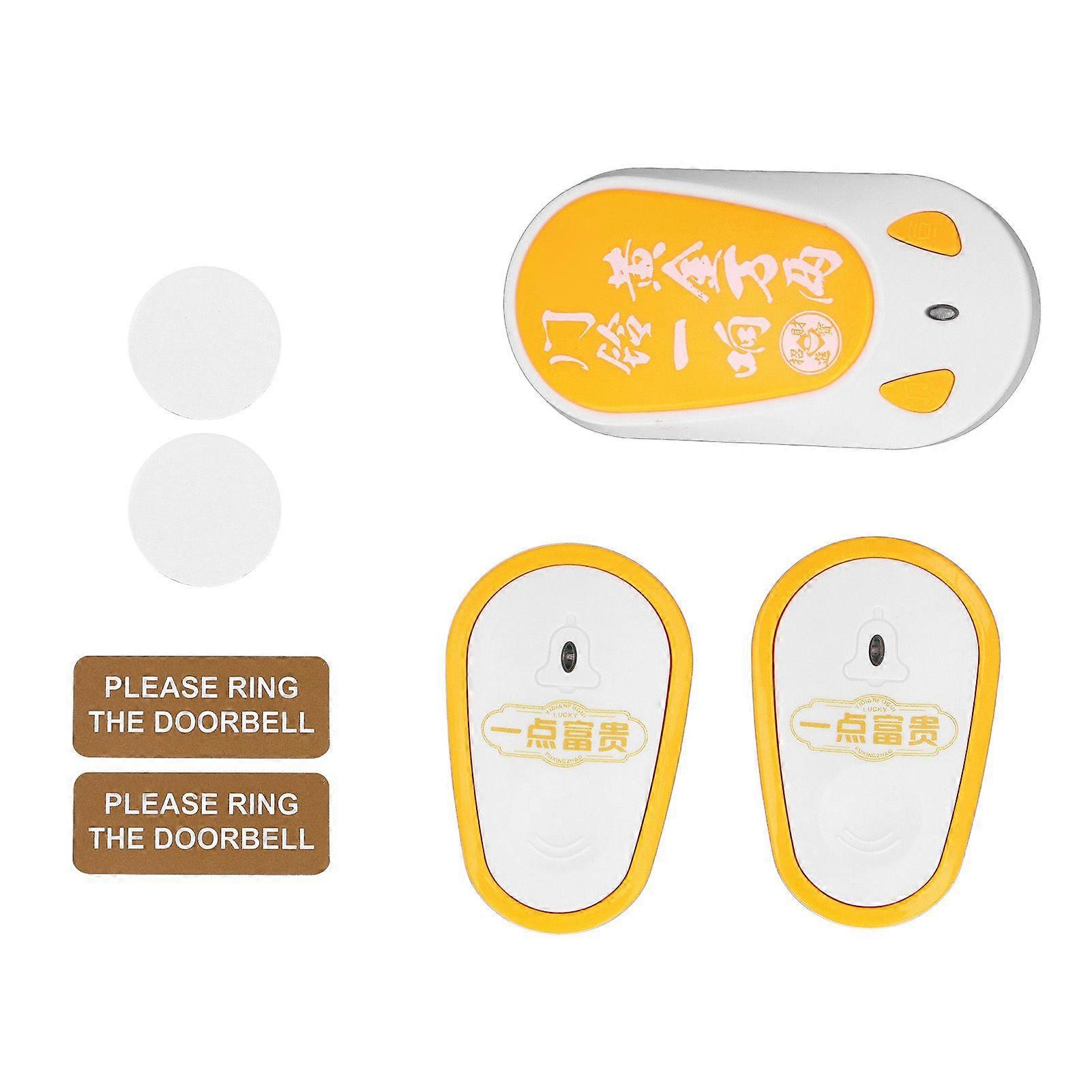 High quality  [Two presses and one ring] ANENG smart wireless doorbell