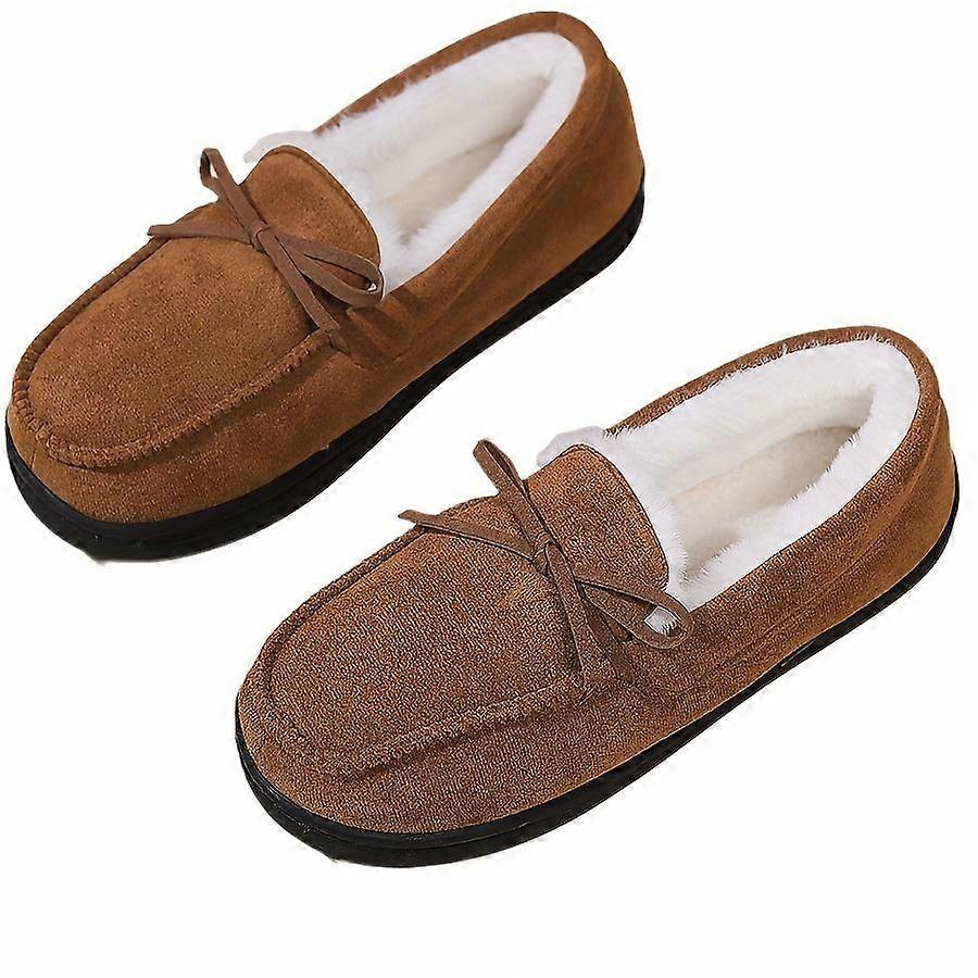 Women's Moccasins House Slippers Memory Foam Indoor Outdoor Ladies Shoes