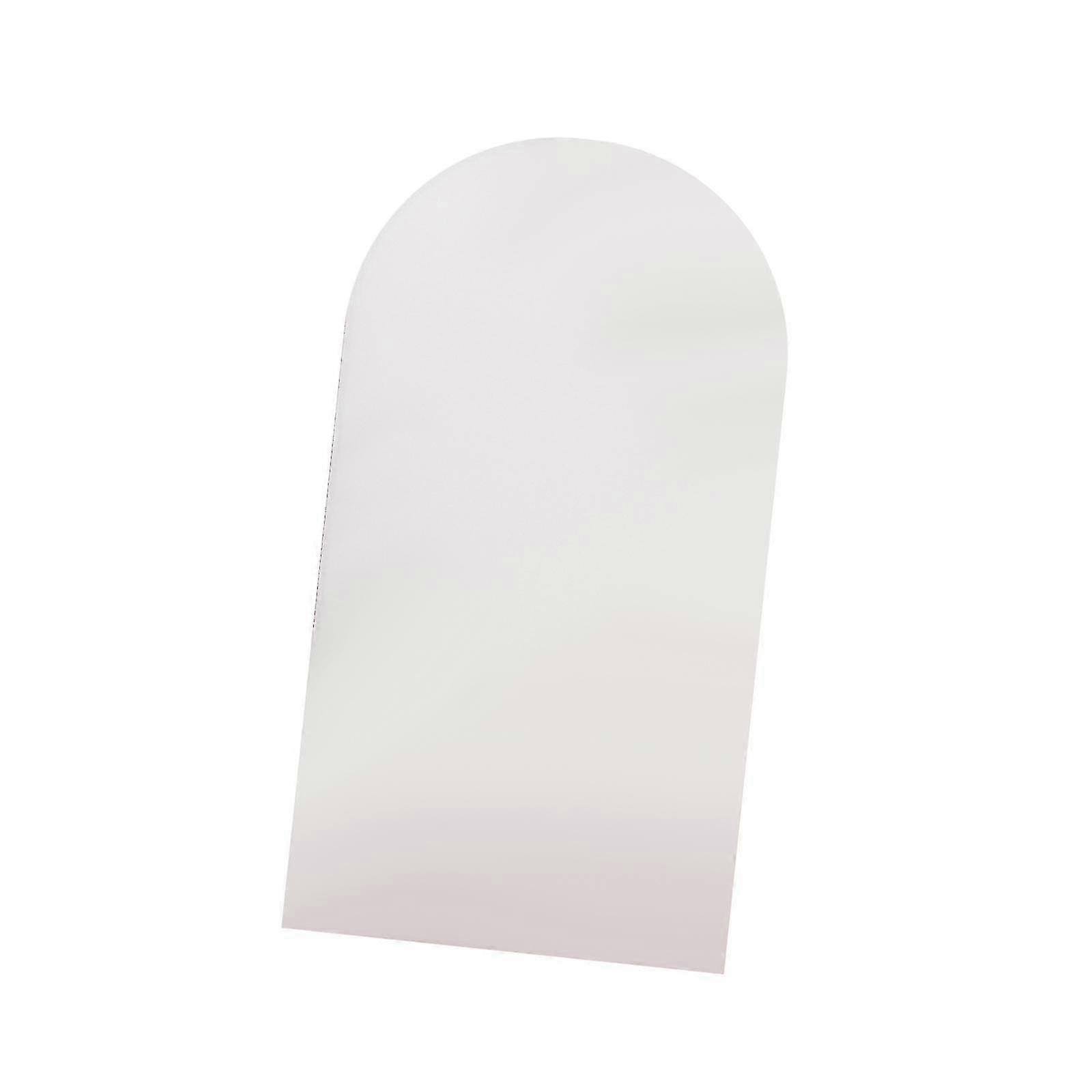 ウェディングアーチスタンドカバー80x180cm白い写真背景幕プロップ