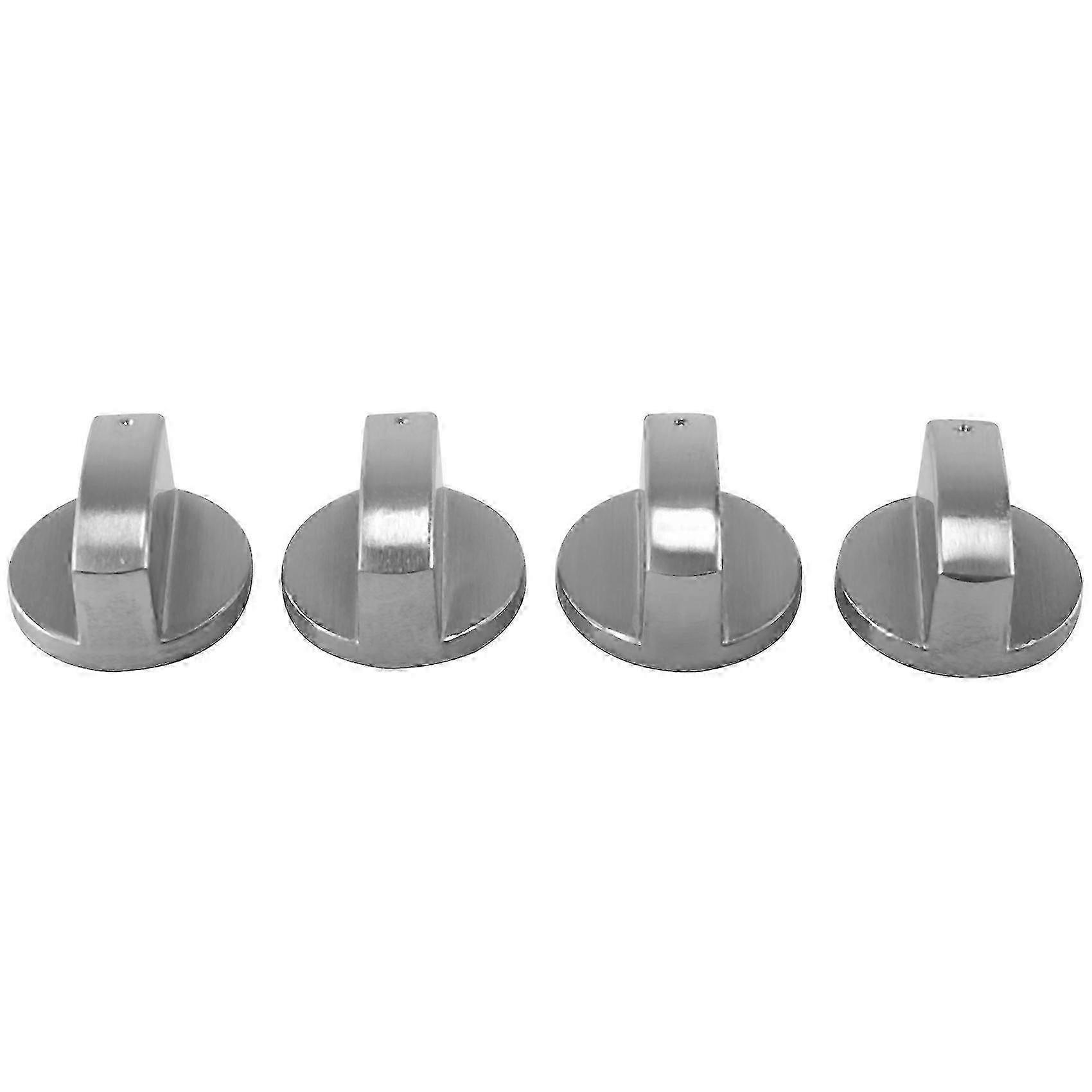 4Pcs Metal Gas Stove Knobs Cooker Control Replacement Parts