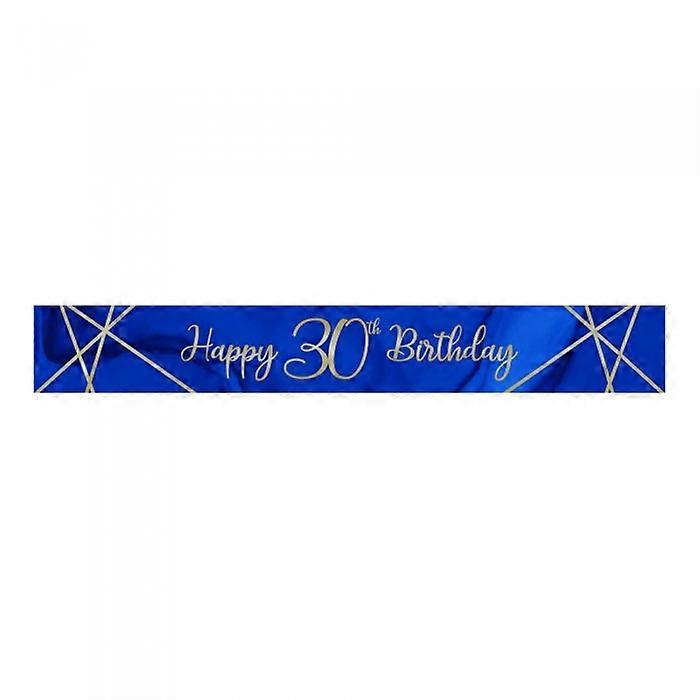 Creative Party Foil 30th Birthday Banner