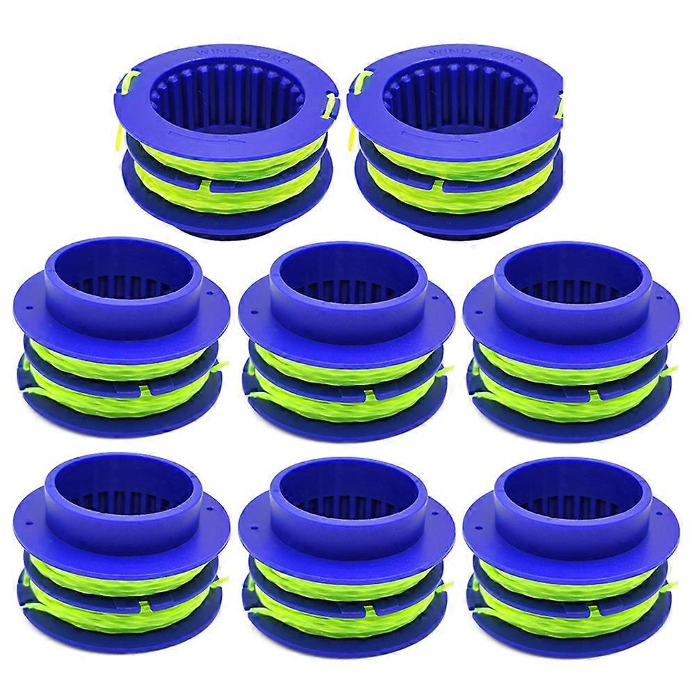 8PCS TLEG-01 ABS Spools for Kobalt KST 1124B-03 KLS 124-03 24V Lawn Trimmer Nylon Wire Trimming Head