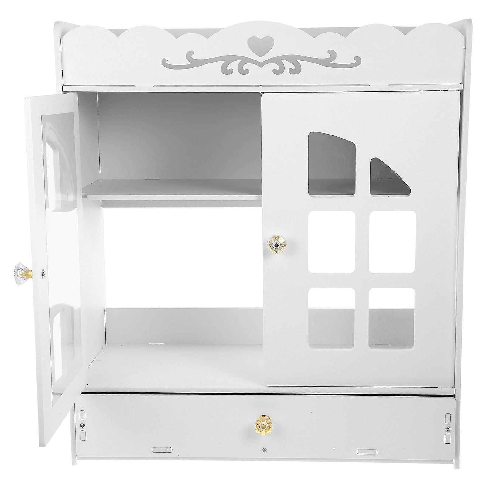 Wall Shelves for Bathroom, Elegant Cabinet Offering Functional Storage Options