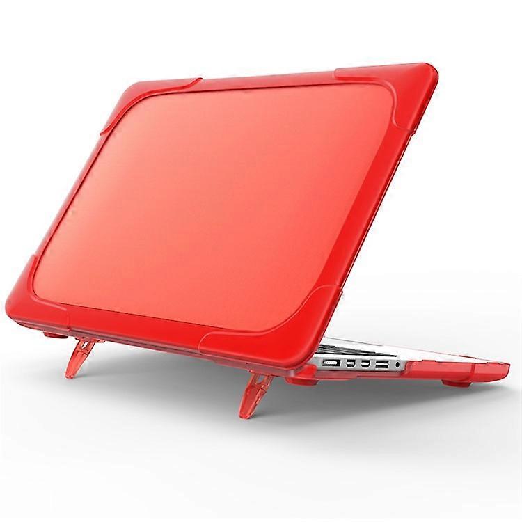 Hard PC Laptop Case All-Round Protection Notebook Computer Cover with Supporting Stand Feet for MacBook Pro 15-inch/Pro Retina 15-