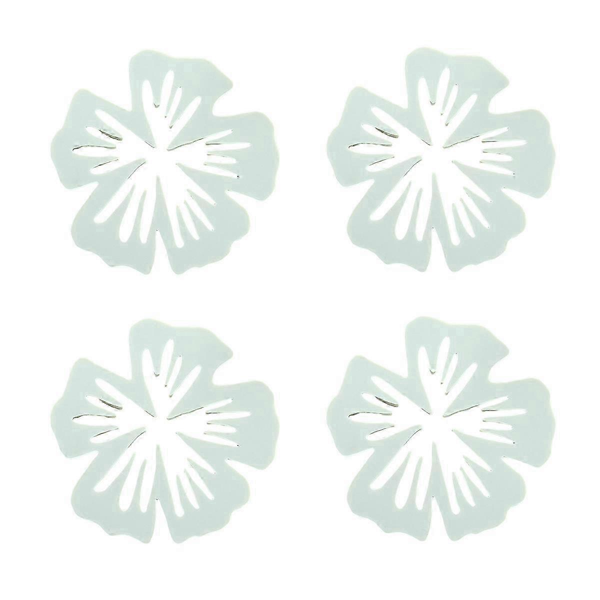 Confezione da 4 cuscinetti caldi in silicone, sottobicchieri resistenti al calore per piatti e pentole