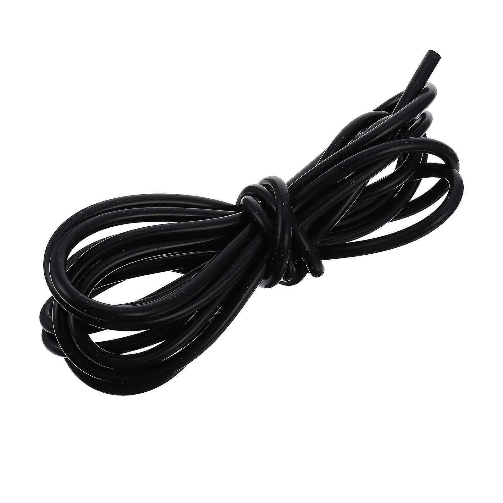 Pneumatic Tube Air Compressor Tubing Round Shape Black Color Wear Resistance For Pneumatic Tools 1Set