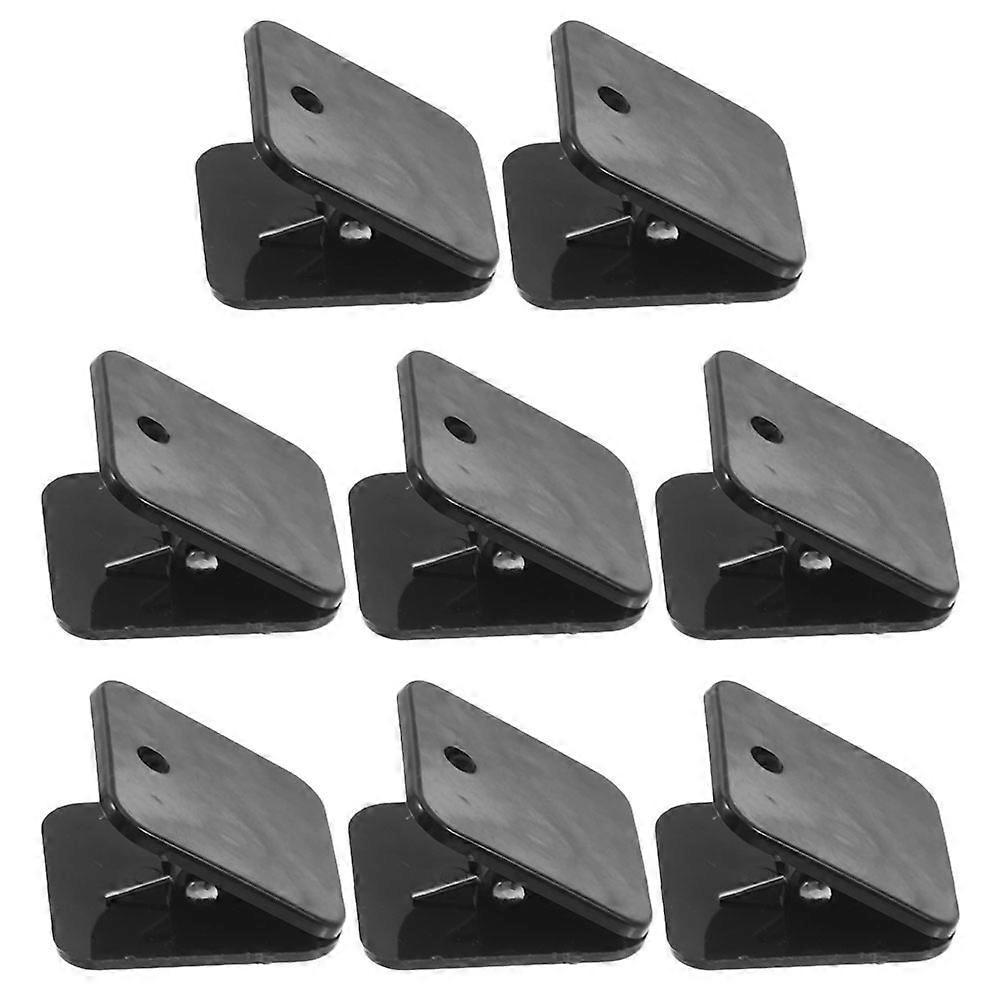 Wall Mounted Transparent Dog Pee Pad Holder – 8pcs Reusable Training Clip for Potty Training, No Base Needed, Blends with Home Decor