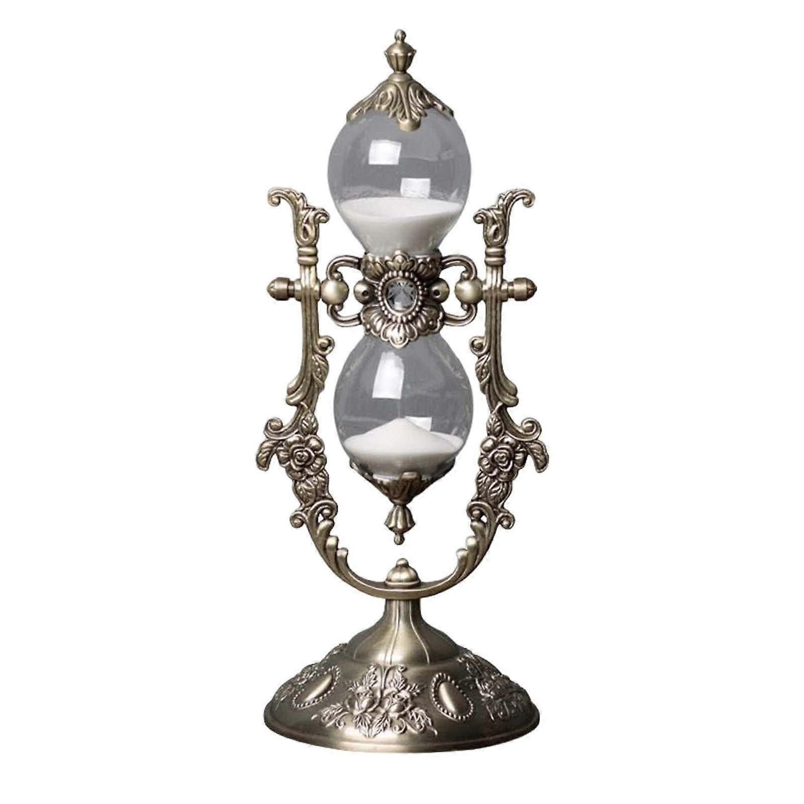 Vintage Hourglass Hourglass Hourglass Decorative Time Management Tool Watch Stand for Home
