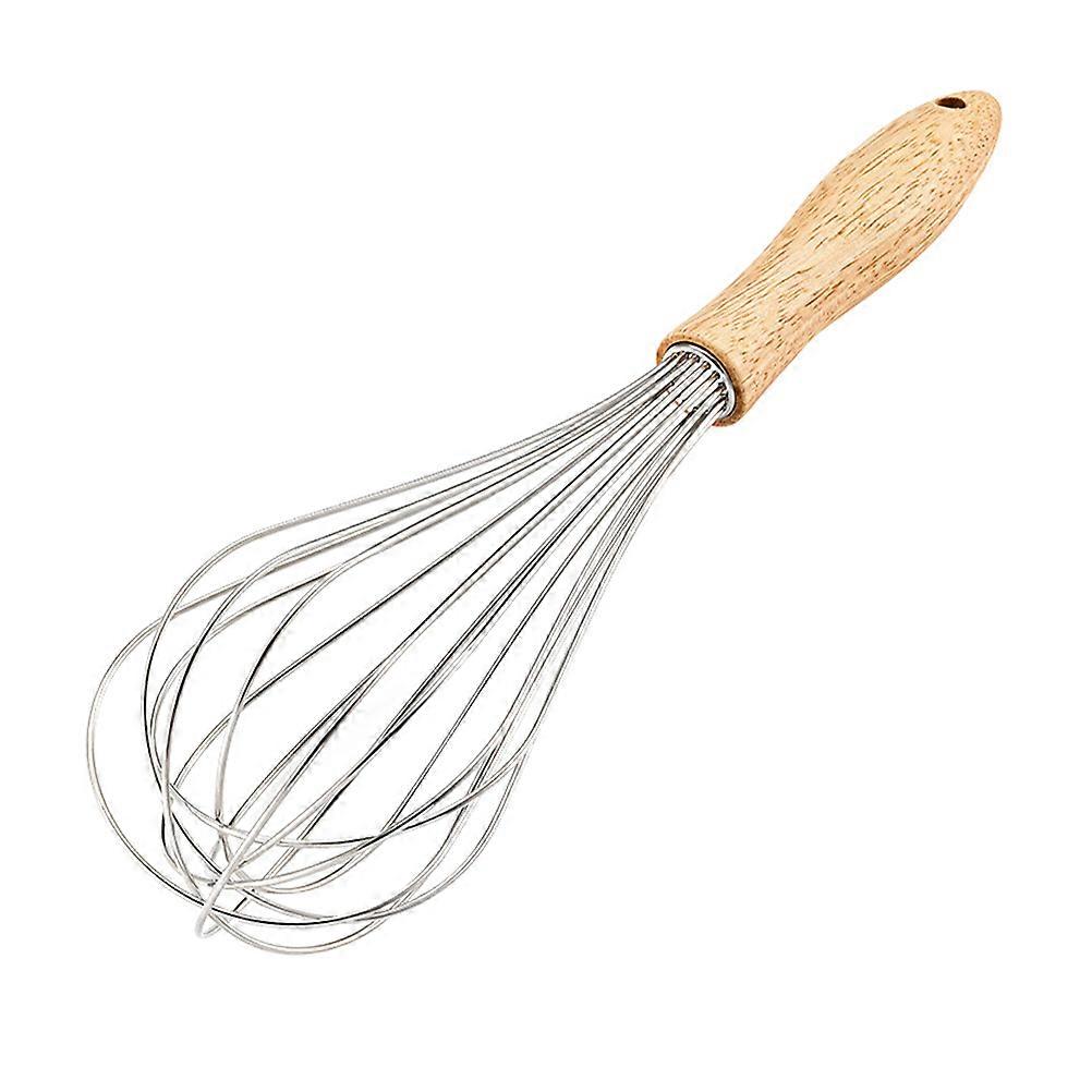 Manual Egg Whisk Stainless Steel Wire Loop For Professional Chefs 1Pc