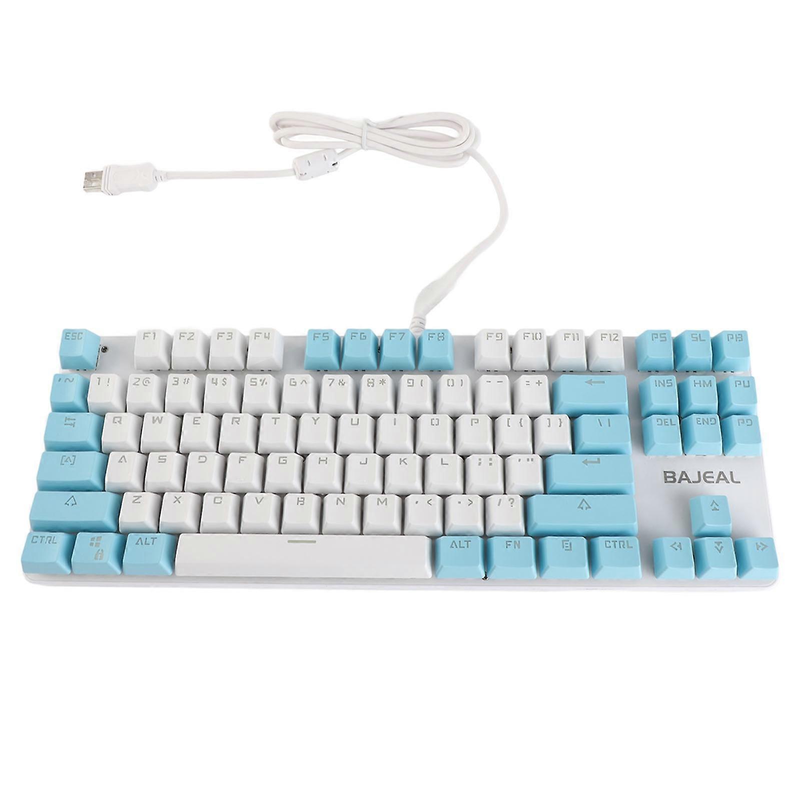 Mechanical Keyboard 87 Keys, Mixed Light Mode