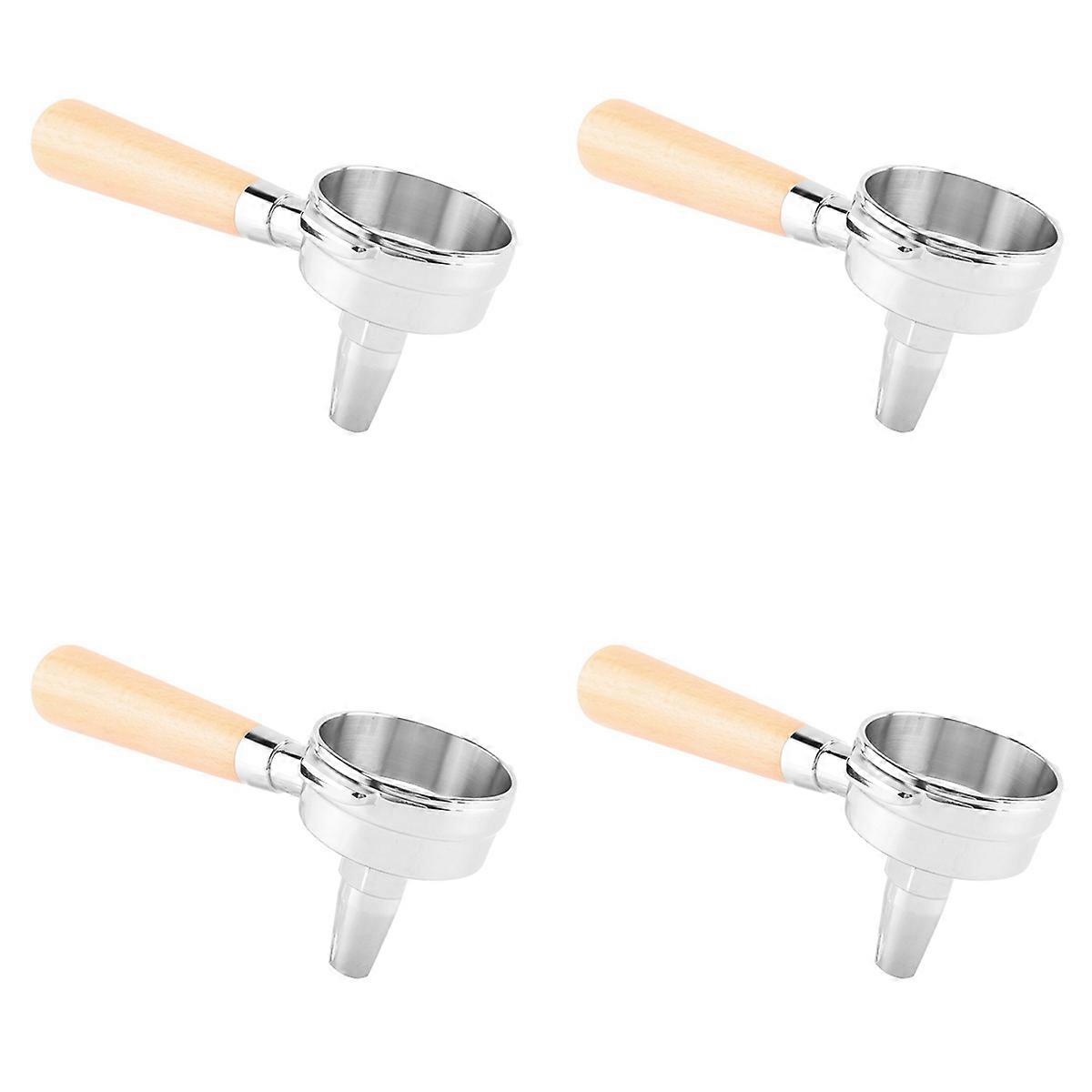 Tea Portafilter with Wooden Handle and Suit 58mm Coffee Machine