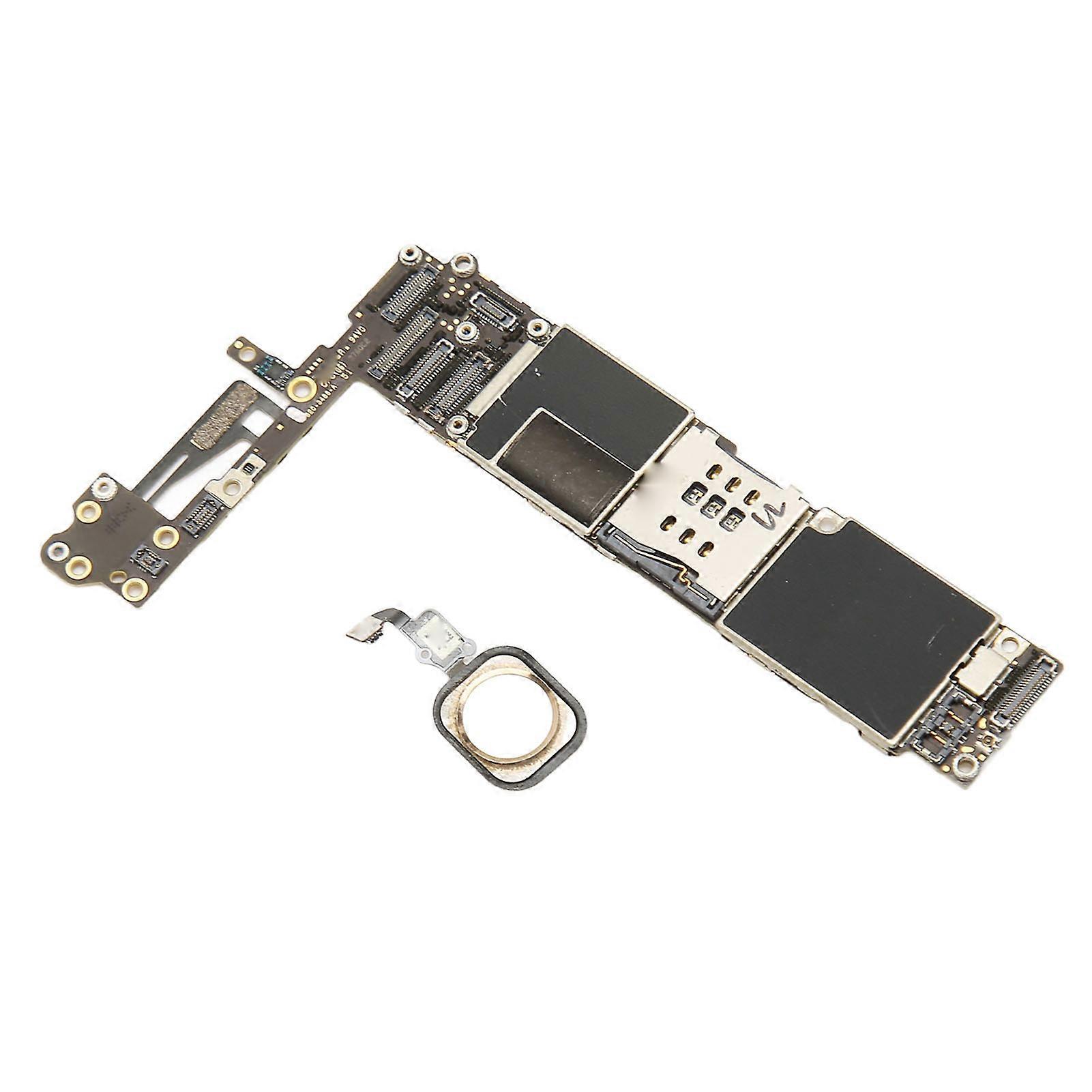 Unlock Motherboard with Touch ID Fingerprint Unlocked Logic Board Replacement for Iphone 6 US Version