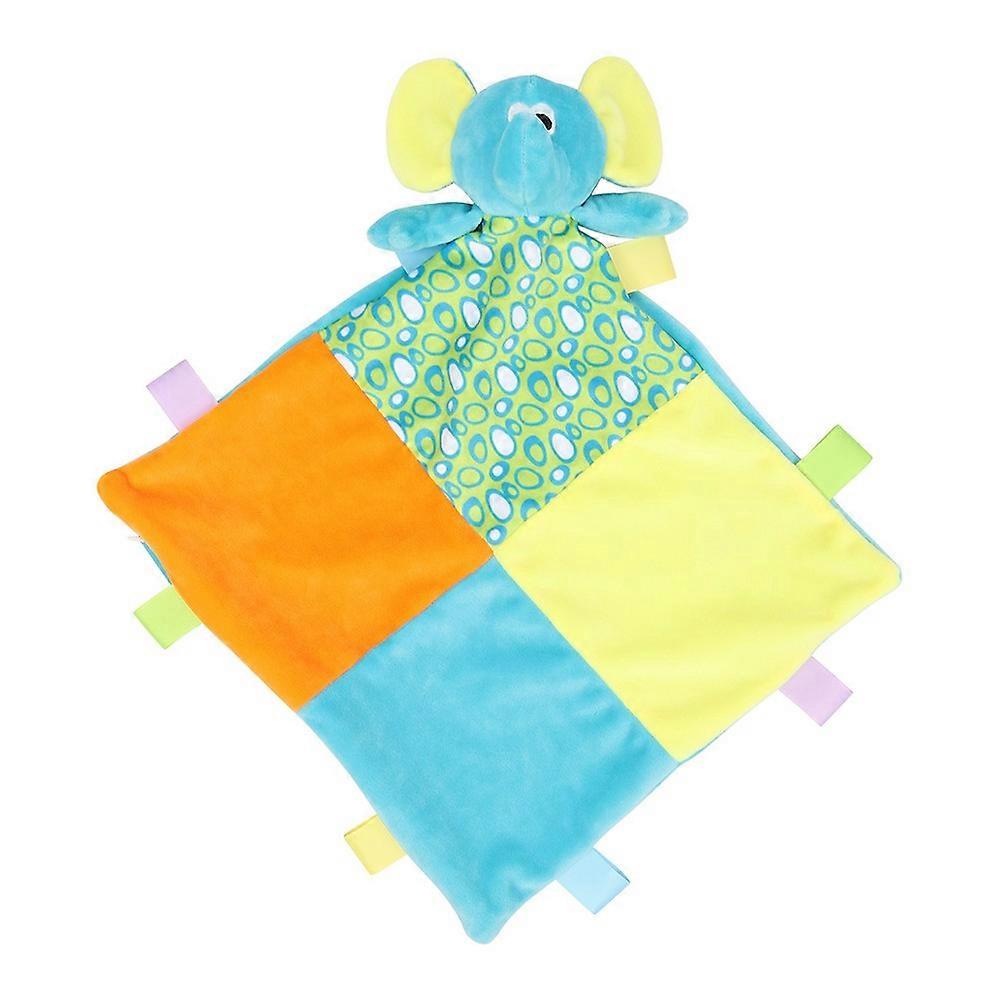 Mumbles Babies Elephant Comfort Blanket with Rattle One Size Multicoloured One Size