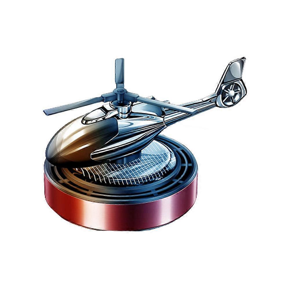 Hubschrauber Solarauto Lufterfrischer Rotation Aromatherapie Parfüm Auto