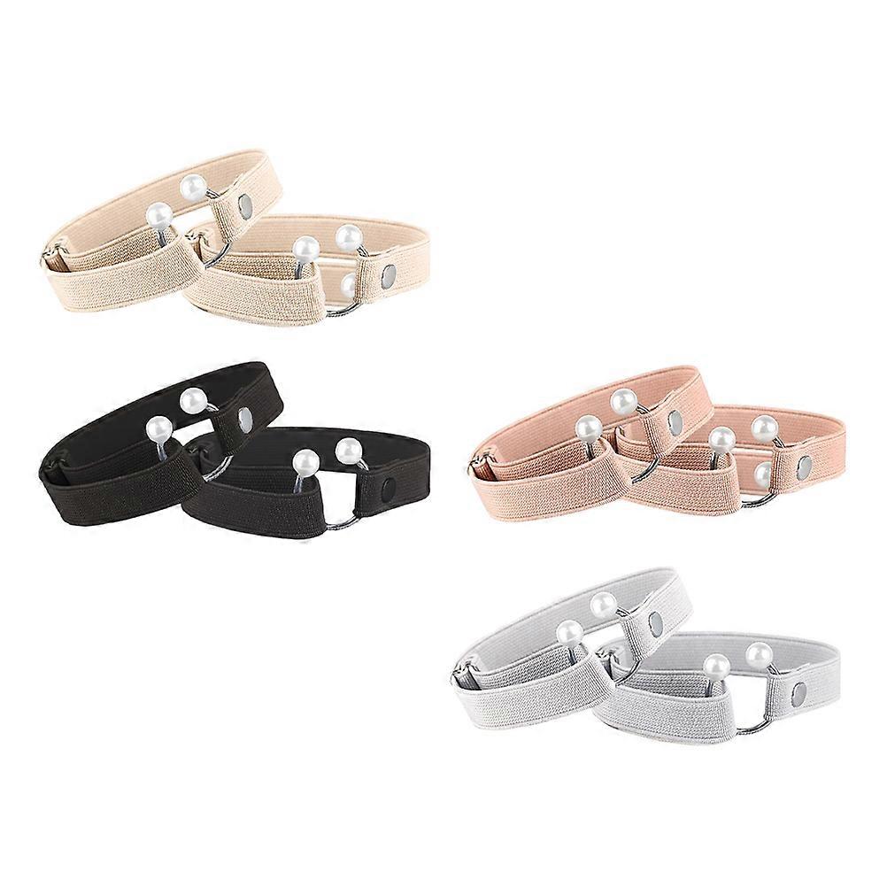 Pásek na boty Pásek Boty na vysokém podpatku Tkaničky Denní použití Béžová Elastické lano 4 páry