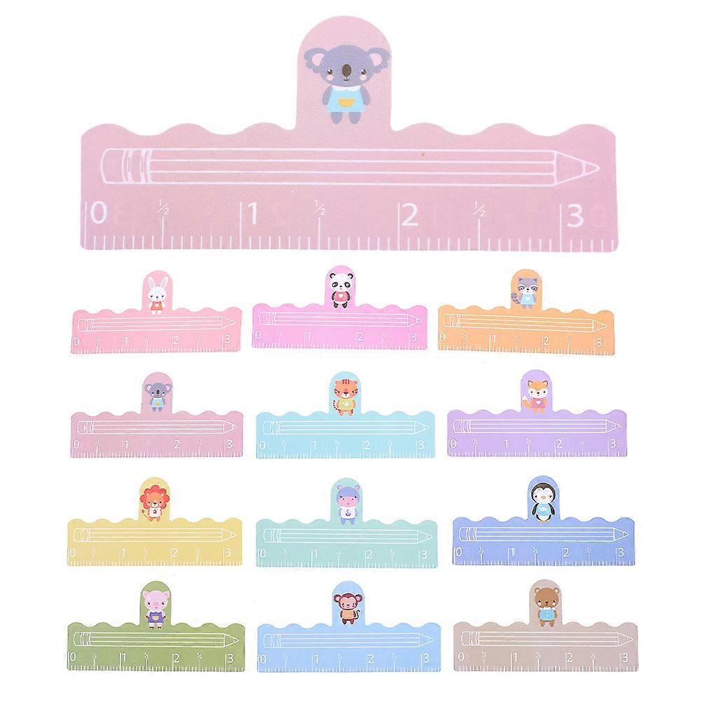 Reading Guided Strips Handwriting Tool For Students Portable Reading Tools Assorted Color 9.50X5.00X0.01CM Guiding Reading 24Pcs