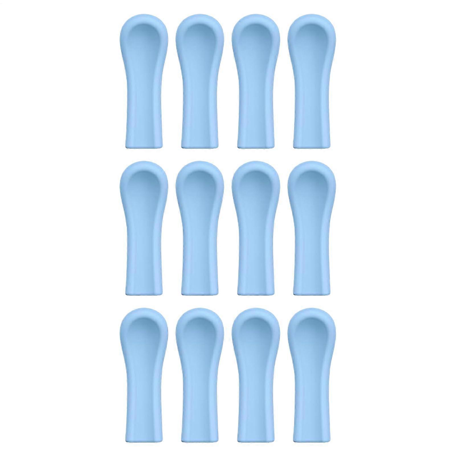 Tips for removing ear wax, flexible silicone replacement heads for ear cleaner devices