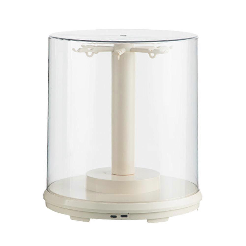 Displayboks Automatisk roterende oppbevaringsboks for støvdeksel