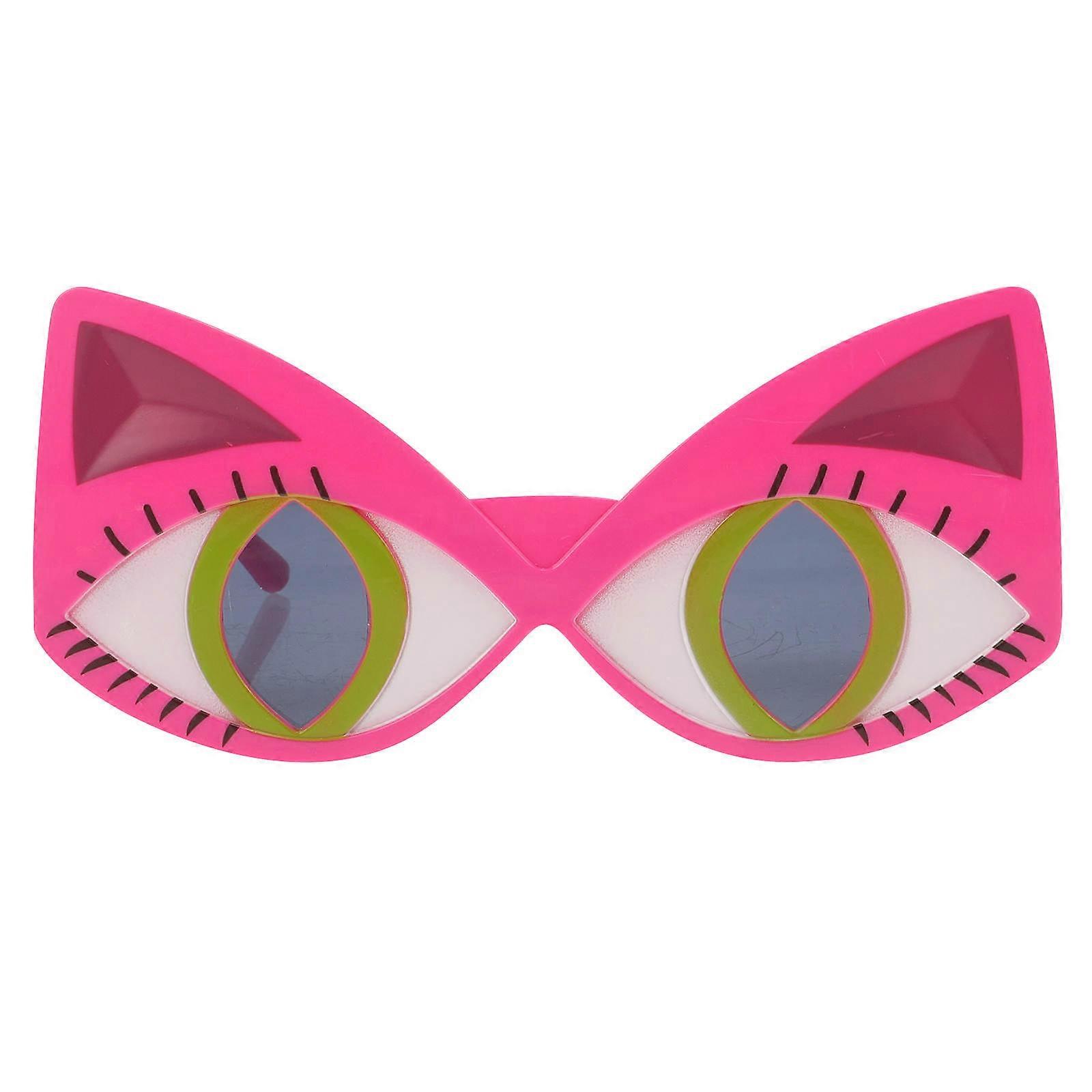 Cat Glasses Cat Sunglasses for Decor Rosy Pc Material Accessories