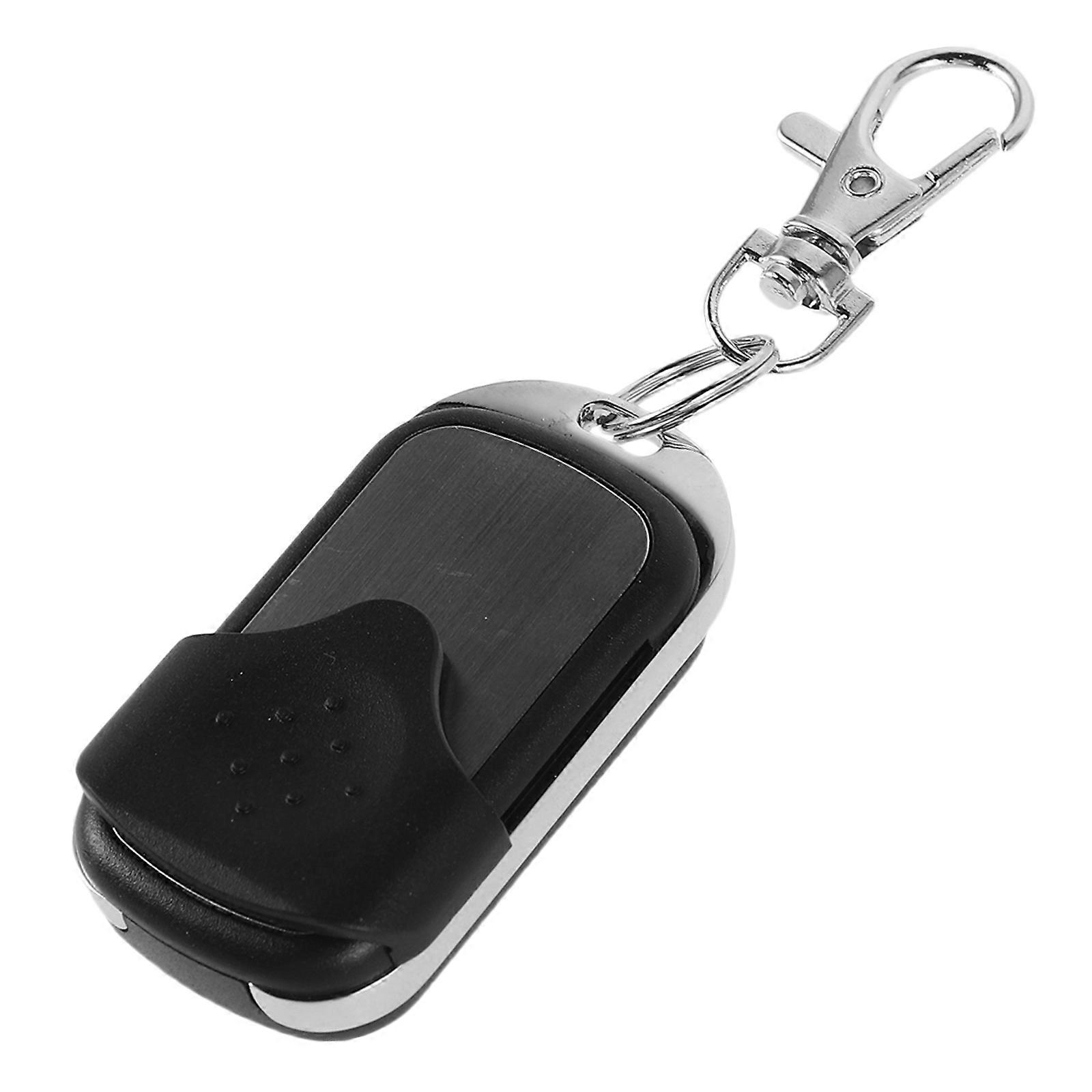 Outdoor Roll Up Door Remote Controller Garage Accessory Cloning Function Black Color 9.00X3.00X1.50CM 1 Set