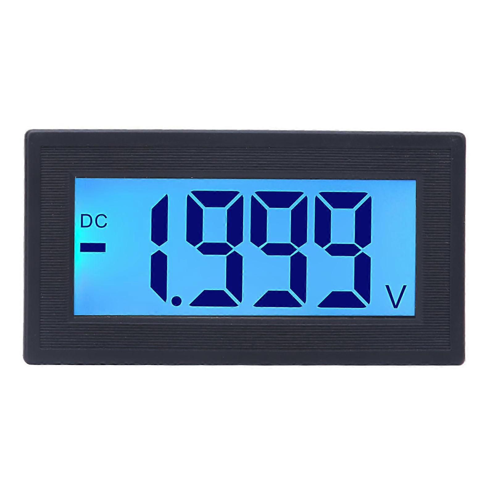 YB5135DB DC Digital Voltmeter LCD Display Voltage Meter AC100-240V Power Supply