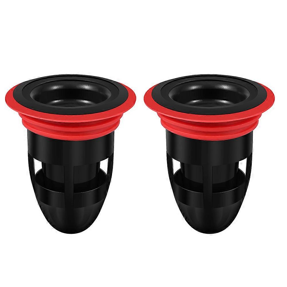 2pcs Wear Resistant Drain Filters for Shower & Bathroom – Odor Resistant Toilet Plugs, Easy to Clean, Prevents Sewer Smells and Clogs