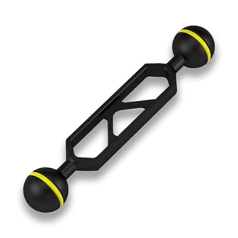 Double Ball Arm Aluminum Alloy Ball Head Arm for Action Camera, Underwater Photography Lighting System (AM-16)
