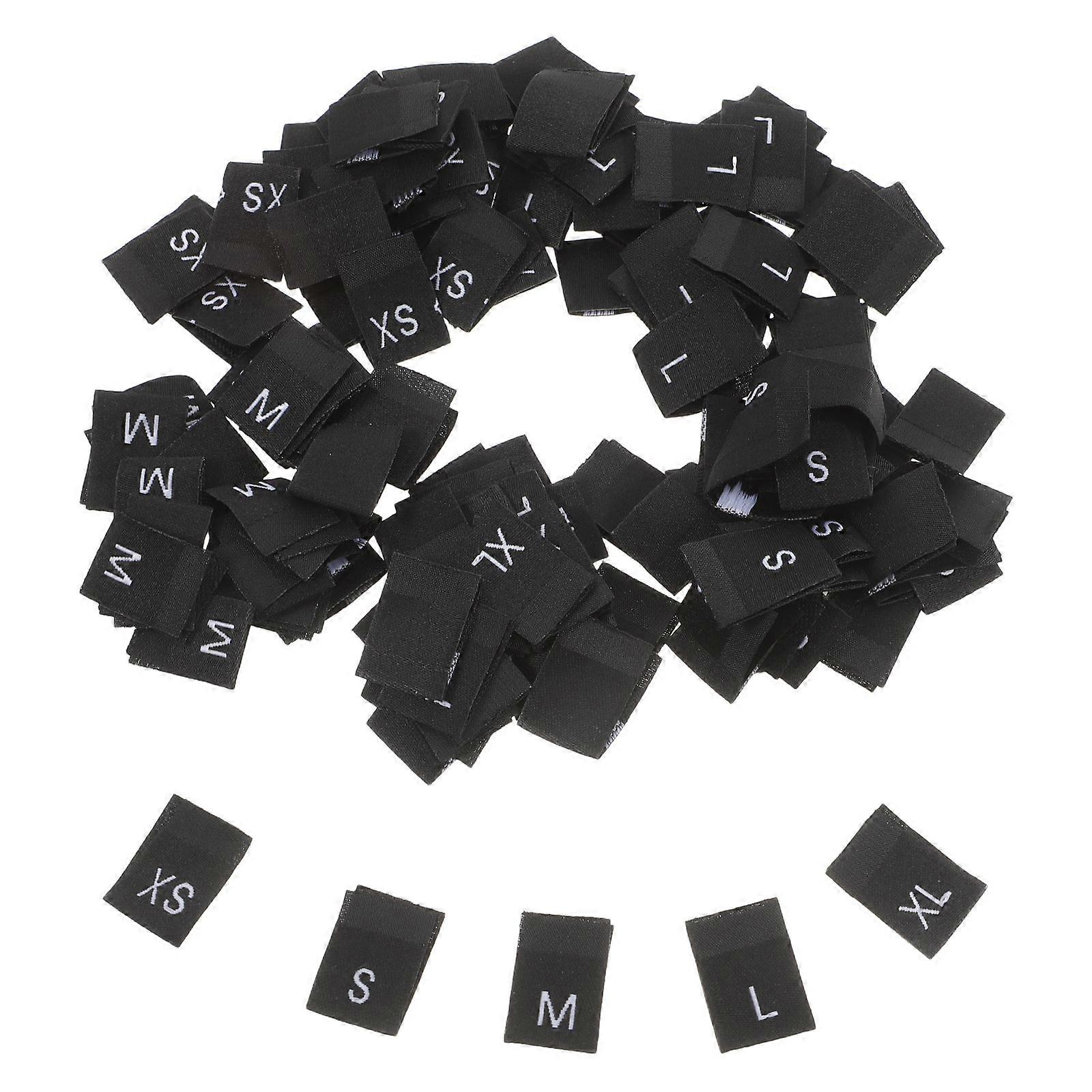 500pcs Washable Garments Size Tags Small Size Labels Costume Size Labels Clothes Sizes Labels Washable Size Tags Pants Sizes Label