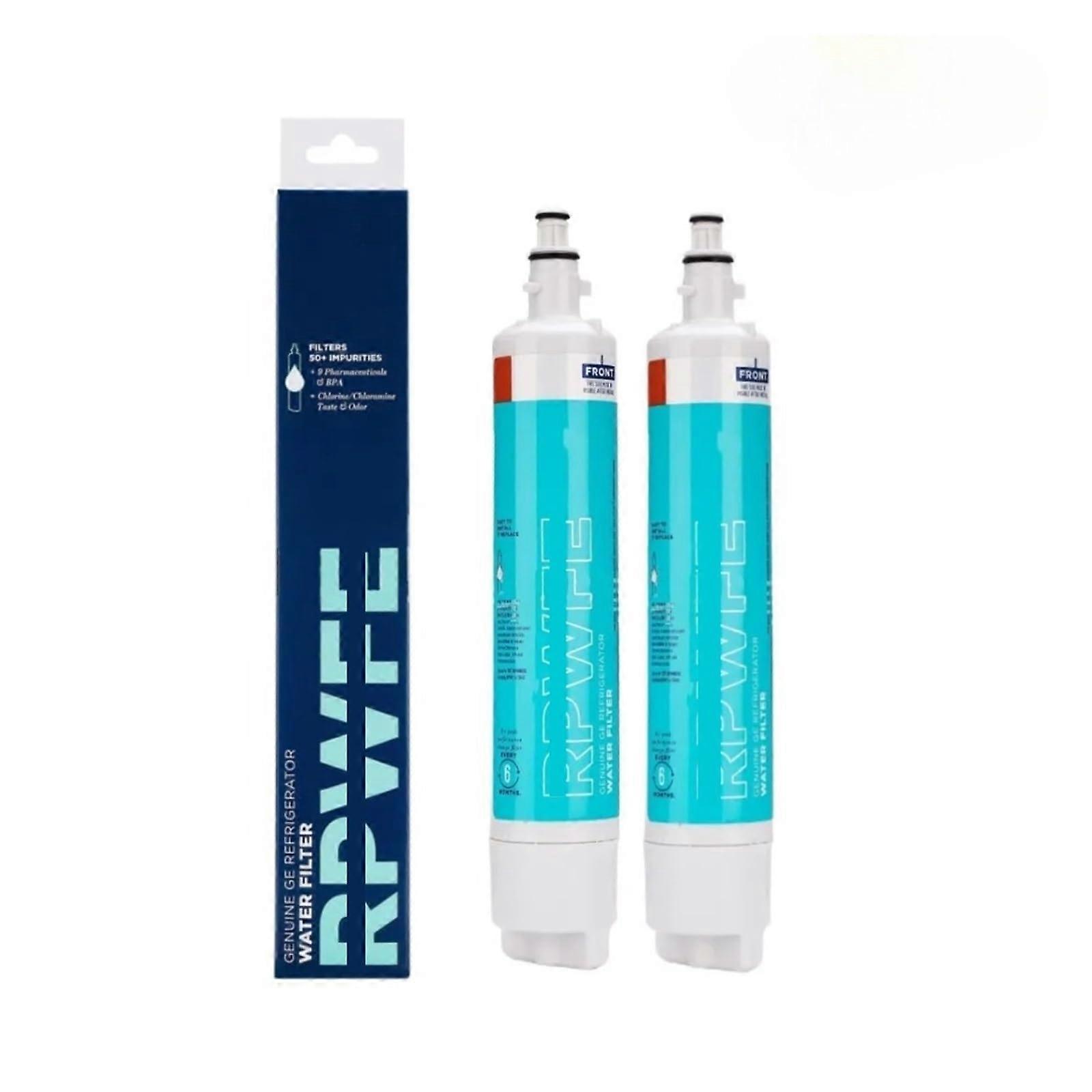 Replacement water filter for GE refrigerator models RPWFE GFE28GBLTS GFE28GGKWW GFE28GGKBB GFE28GSKSS PFE28KMKES PFE28KSKSS DFE28JBLTS