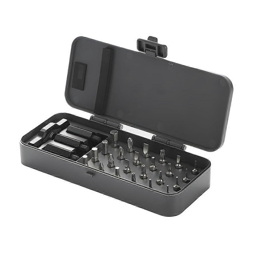 24 in 1 Magnetic Ratchet Screwdriver Set with THandle, Ratchet Screwdriver Set, MultiBit Magnetic Screwdriver Set for Electronics Repairs