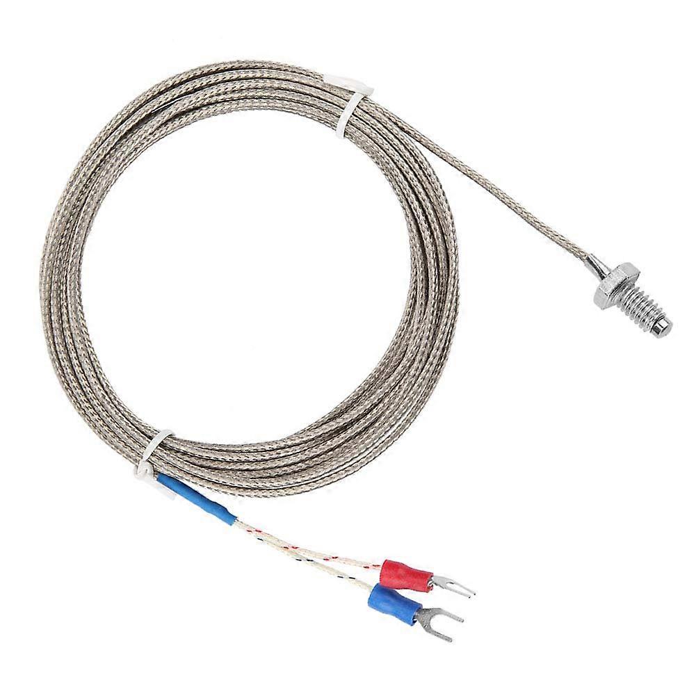 15m Length M6 BSW Threaded Temperature Probe KType Thermocouple Cable 15m (3)