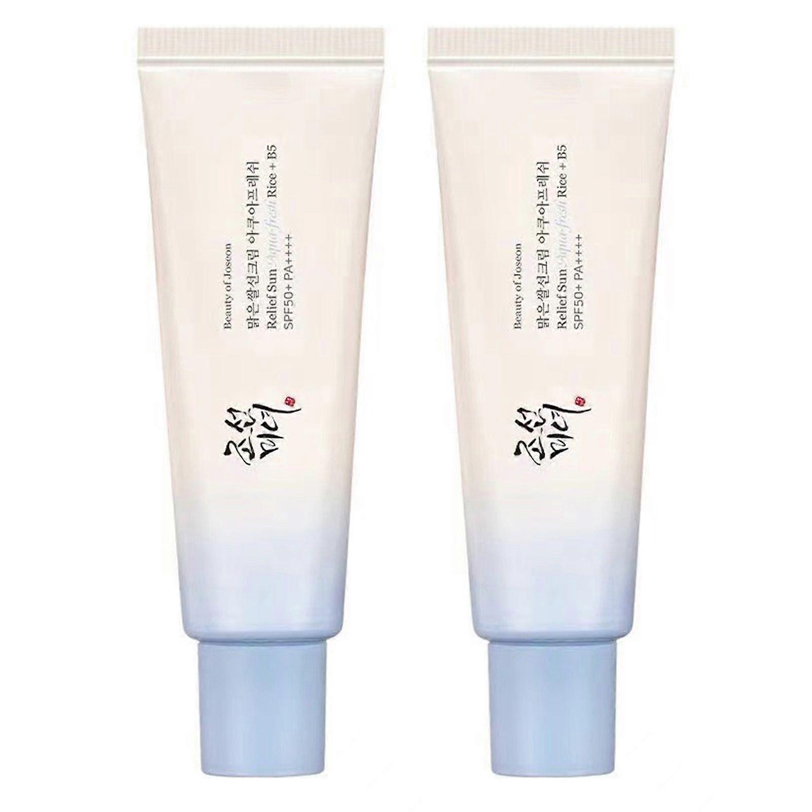 Relief Sun SPF50+ Filtr przeciwsłoneczny Ryż B5 Nawilżająca nawilżająca ochrona dla wszystkich rodzajów skóry Codzienna pielęgnacja skóry