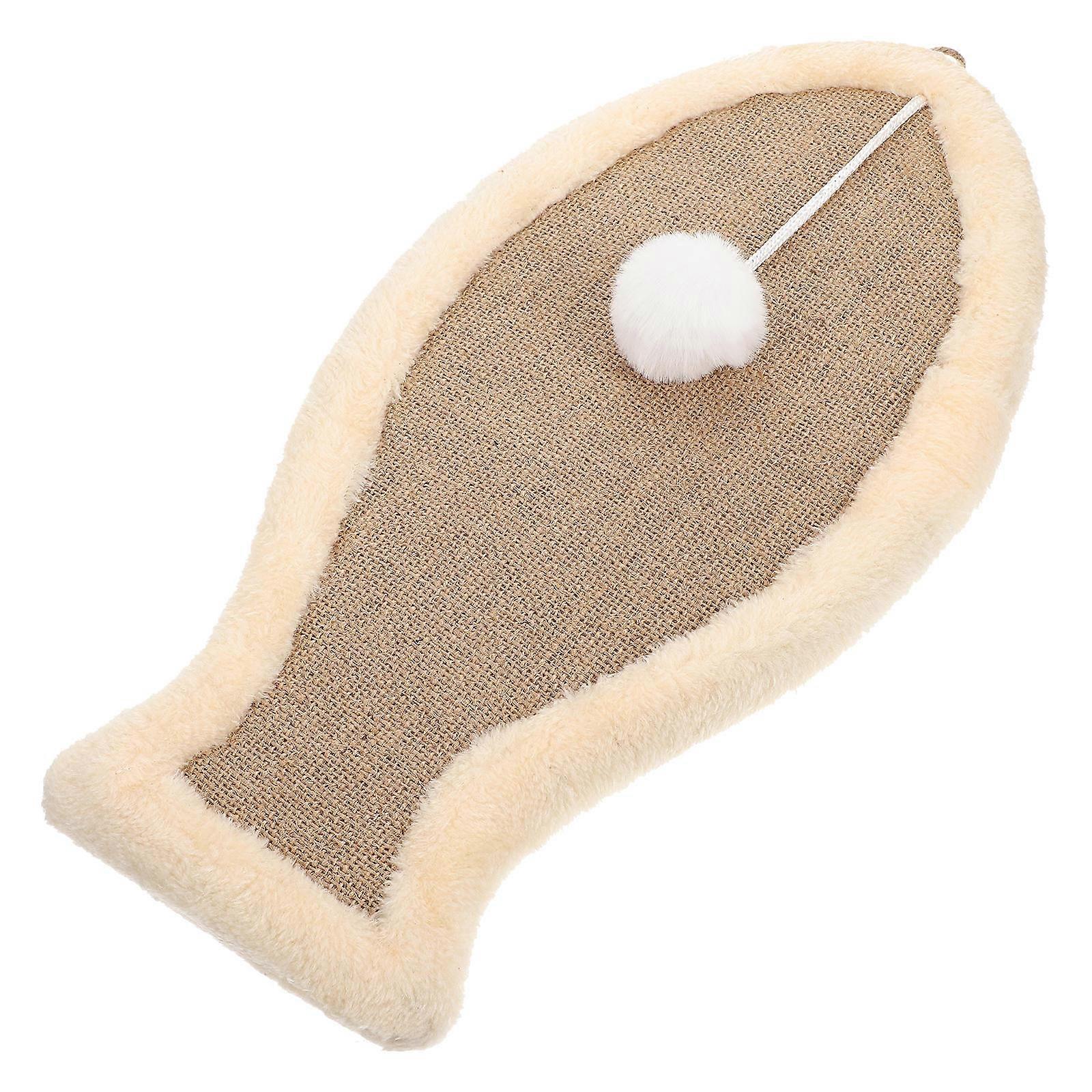 Self Adhesive Cat Scratching Board Cat Scratching Mats Sisal Hemp Home Cat Supply 1Set